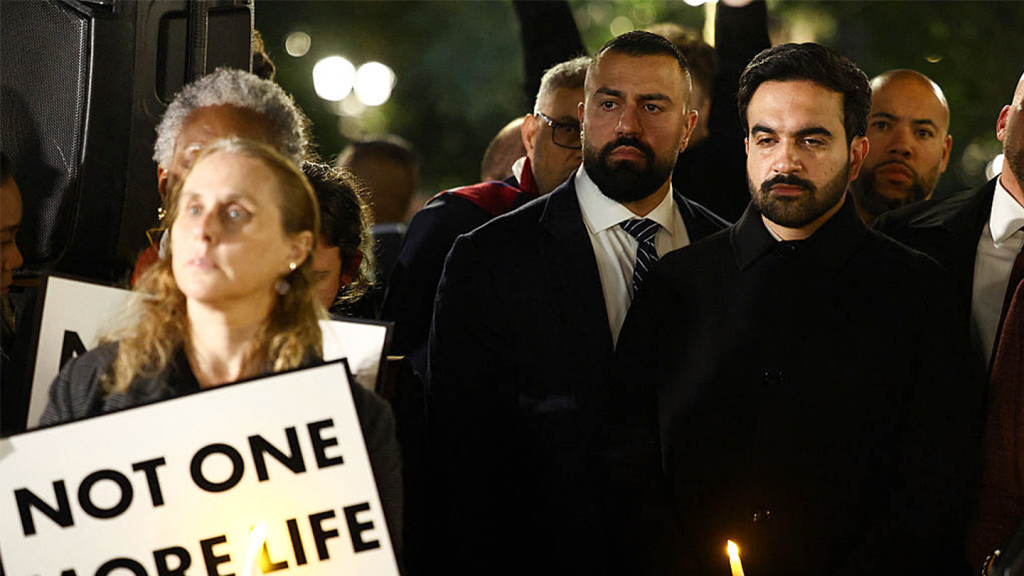 Mamdani booed at Oct. 7 vigil, then dined at restaurant tied to earlier anti-Israel menu controversy: report