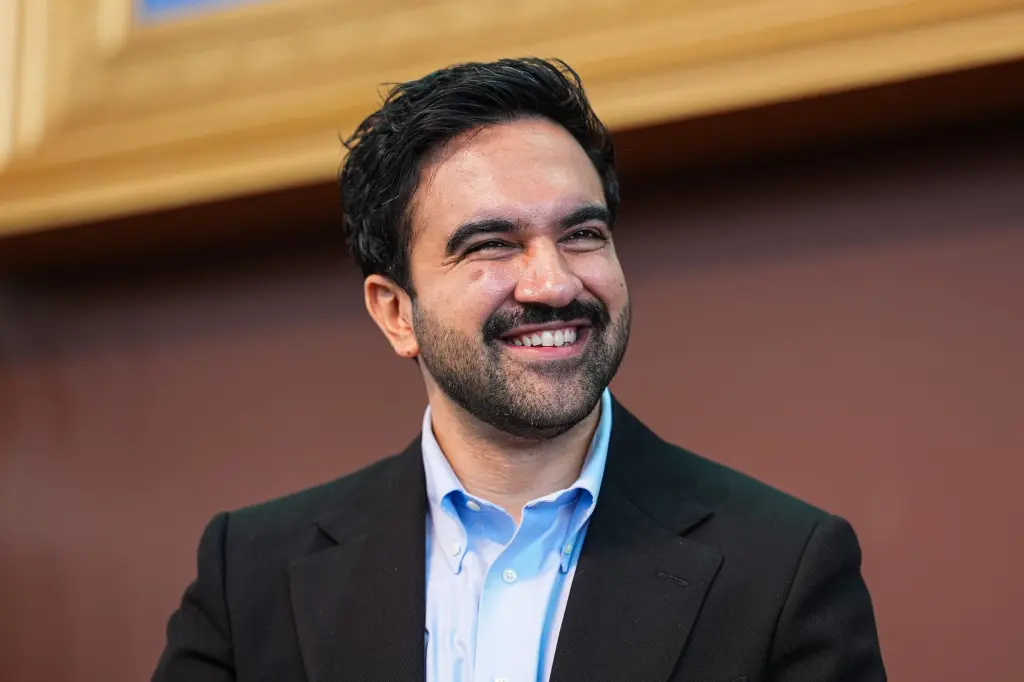 New York City Mayor Zohran Mamdani smiling